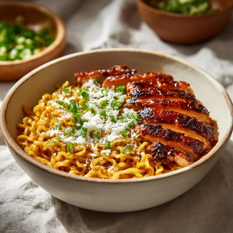 Garlic Noodles with Teriyaki Chicken Recipe