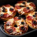 Air Fryer Pizza Bagels Recipe