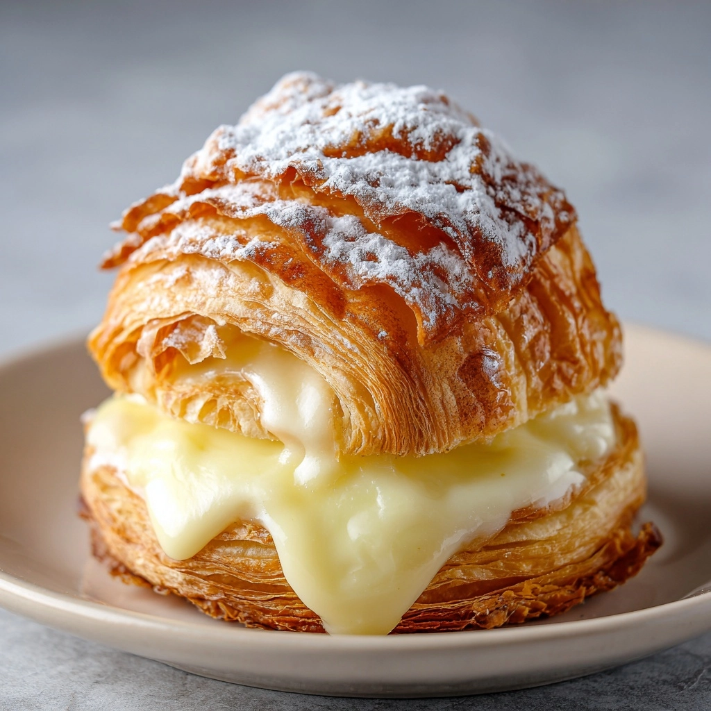 Cream Puffs with Luscious Vanilla Cream Filling Recipe - Recipe Image
