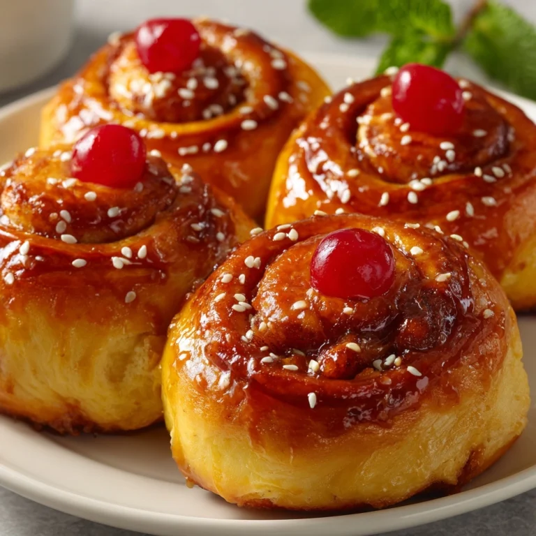 Cherry Cinnamon Rolls Recipe