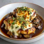 Healthy Mushroom Stuffed Chicken Breast Recipe