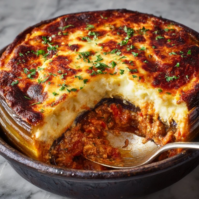 Vegetarian Moussaka Recipe