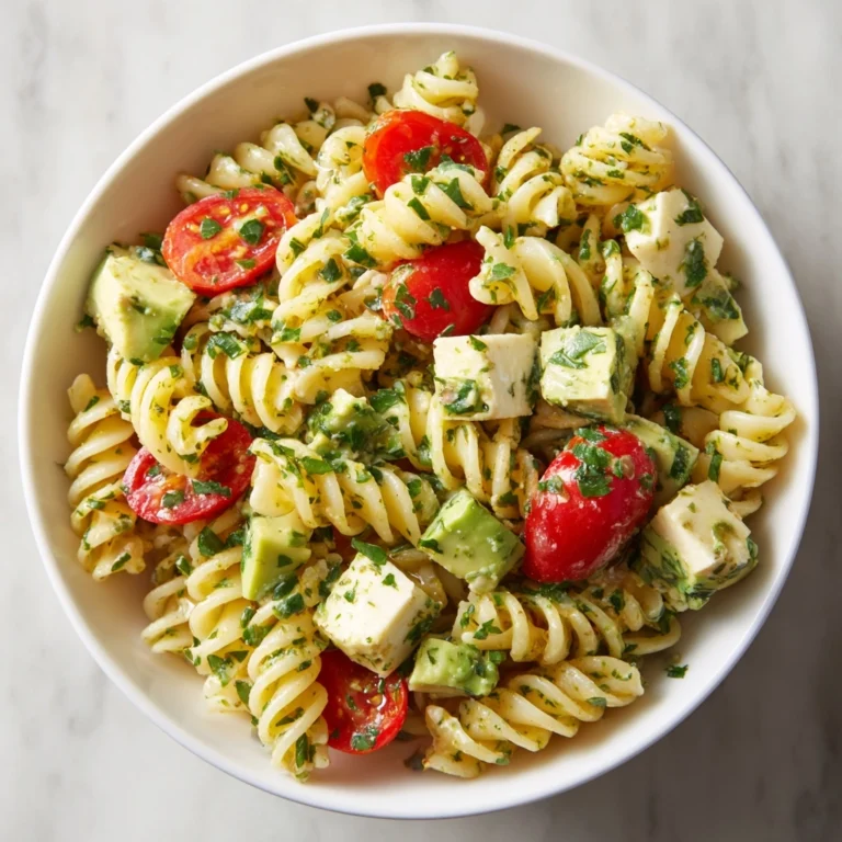 Avocado Pasta Salad Recipe