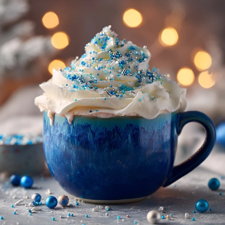 Frostbite Blue Christmas Cocoa Recipe