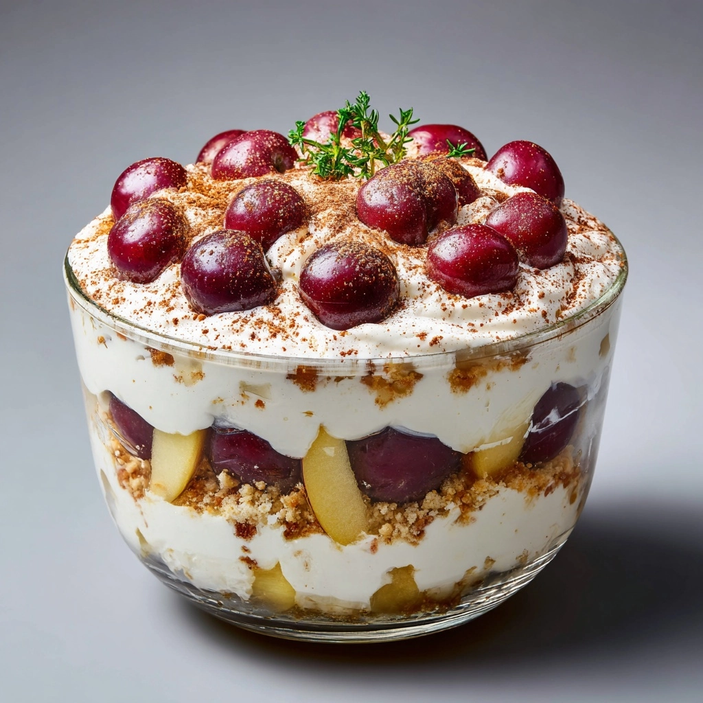 Lightened Almond Pound Cake Trifle Recipe - Recipe Image