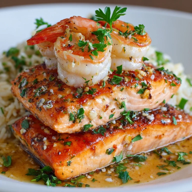 Crab and Shrimp Stuffed Salmon Recipe