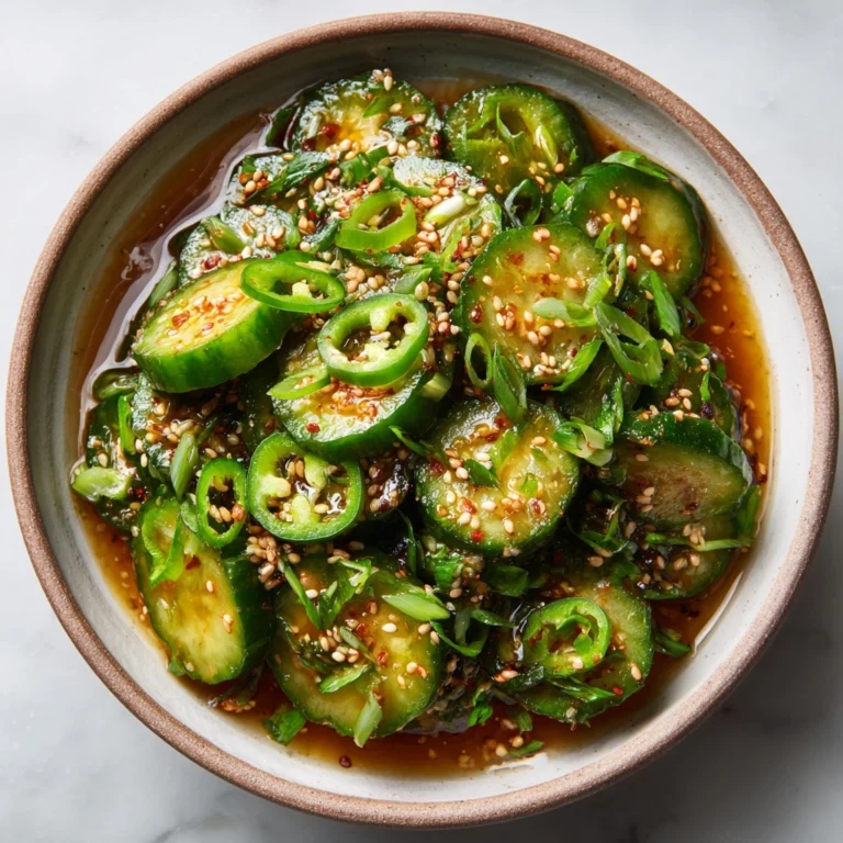 Easy Korean Cucumber Salad Recipe