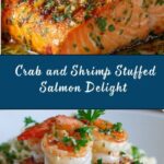 Crab and Shrimp Stuffed Salmon Recipe