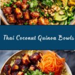 Healthy Thai Coconut Quinoa Bowls Recipe
