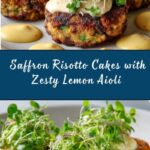Saffron Risotto Cakes with Lemon Aioli Recipe