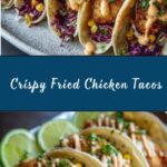 Crispy Fried Chicken Tacos Recipe