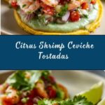 Citrus Shrimp Ceviche Tostadas Recipe