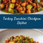 Ground Turkey Zucchini Chickpea Skillet Recipe