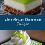 Zesty Lime Mousse Cheesecake Recipe