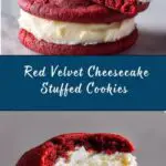 Red Velvet Cheesecake Stuffed Cookies Recipe