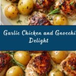 Creamy Garlic Chicken and Gnocchi Recipe