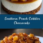Southern Peach Cobbler Cheesecake Recipe