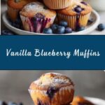 Vanilla Blueberry Protein Muffins Recipe
