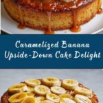 Caramelized Upside-Down Banana Cake Recipe