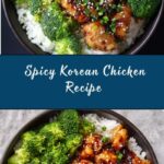 Spicy Korean Chicken Recipe