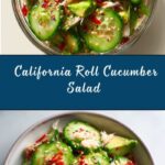 Easy California Roll Cucumber Salad Recipe