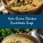 Keto Green Chicken Enchilada Soup Recipe