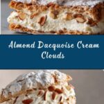 Almond Dacquoise Cream Clouds Recipe