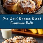 One-Bowl Banana Bread Cinnamon Rolls Recipe