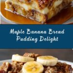 Greek Yogurt Banana Maple Bread Pudding Recipe