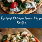 Tzatziki Chicken & Veggie Naan Pizza Recipe