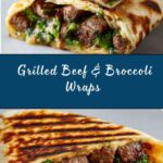 Grilled Beef & Broccoli Wraps Recipe