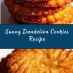 Dandelion Cookies Recipe