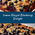 Lemon Glazed Blueberry Recipe