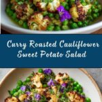Curry Roasted Cauliflower Sweet Potato Salad Recipe