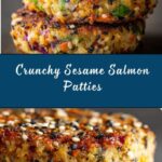 Sesame Crusted Salmon Patties Recipe