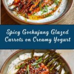 Swicy Gochujang Carrots on Yogurt Recipe