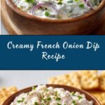 French Onion Dip Recipe