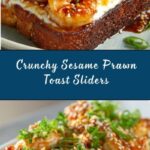Sesame Crusted Prawn Toast Sliders Recipe