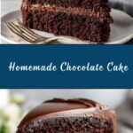 Homemade Chocolate Cake Recipe
