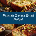 Tahini Pistachio Banana Bread Recipe