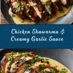 Chicken Shawarma with Creamy Garlic Sauce Recipe