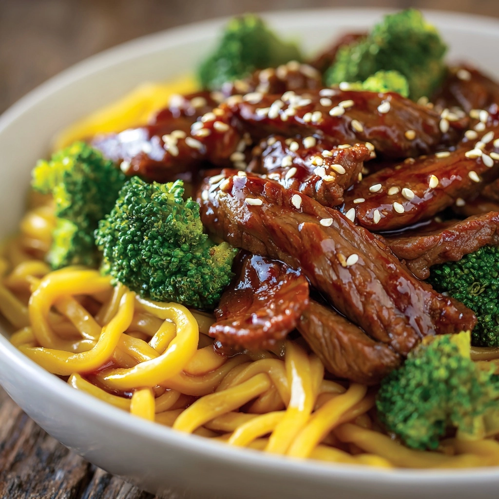 Beef and Broccoli Ramen Stir Fry Recipe - Recipe Image