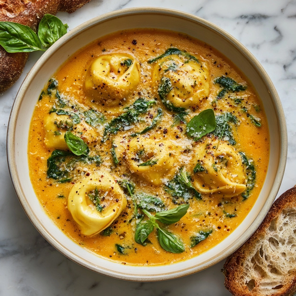 Creamy Tortellini Soup Recipe - Recipe Image