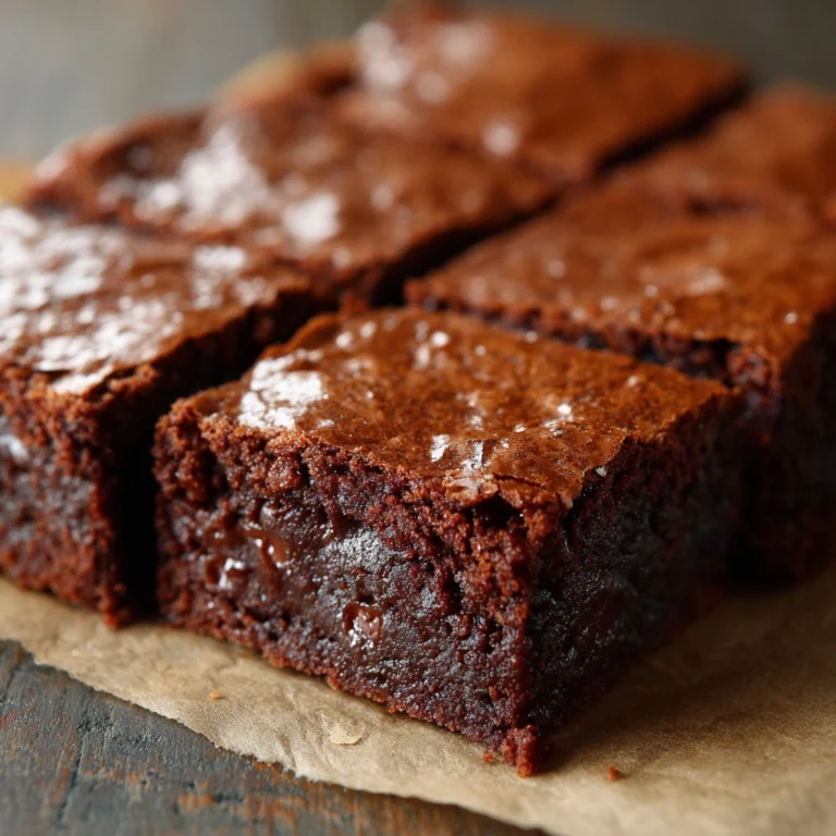 Homemade Brownies Recipe