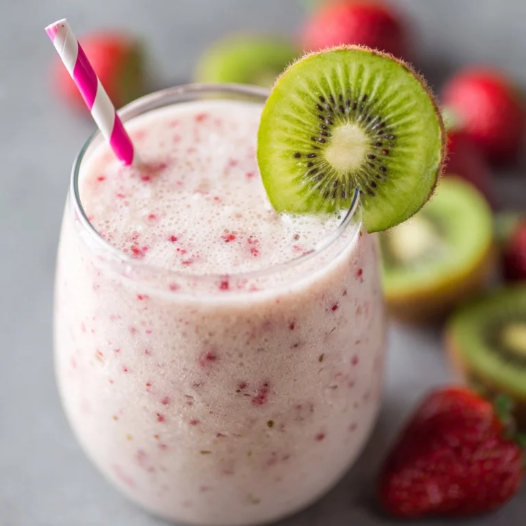 Kiwi Strawberry Smoothie Recipe