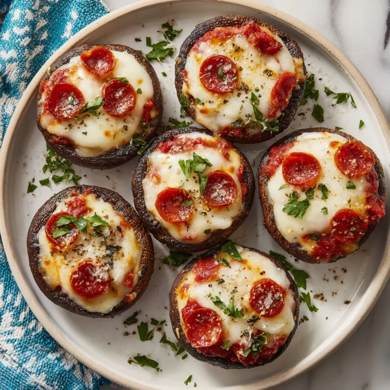 Keto Stuffed Mushrooms Recipe