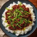 Korean Ground Beef Bowl Recipe