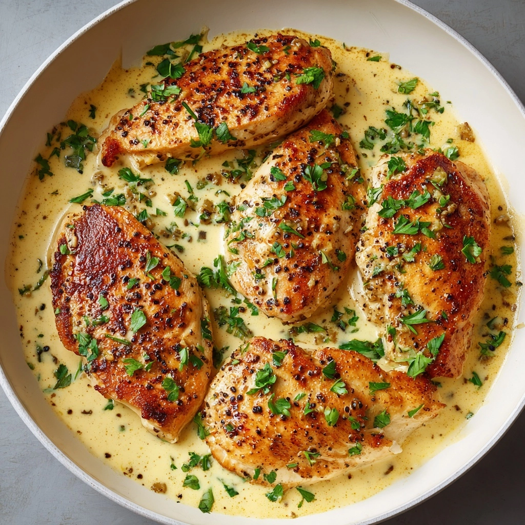 Creamy Honey Mustard Chicken Recipe - Recipe Image