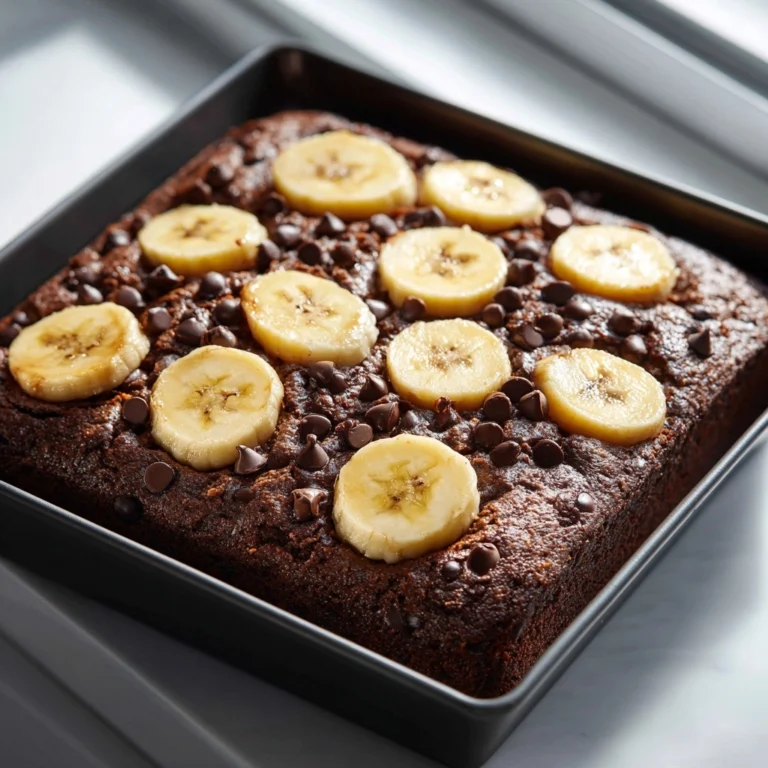 Banana Bread Brownies Recipe