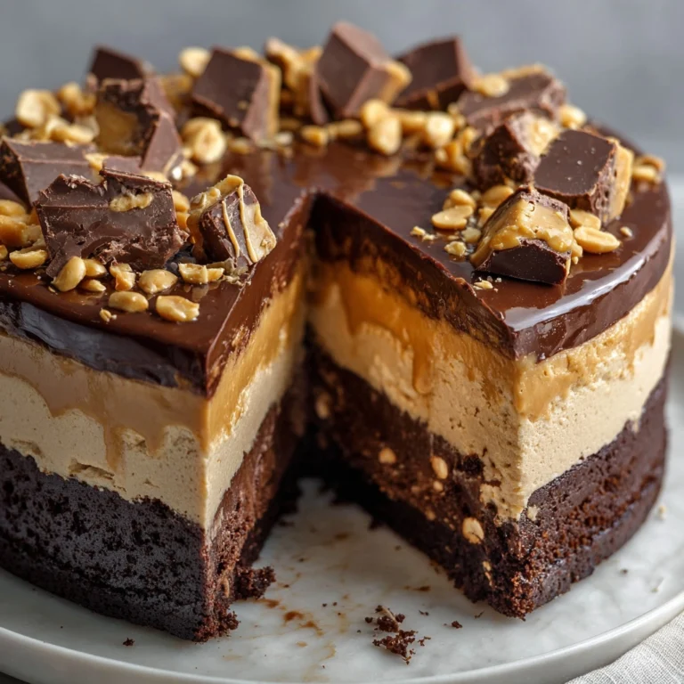 Chocolate Peanut Butter Earthquake Cake Recipe